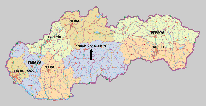Slovakia Map#1